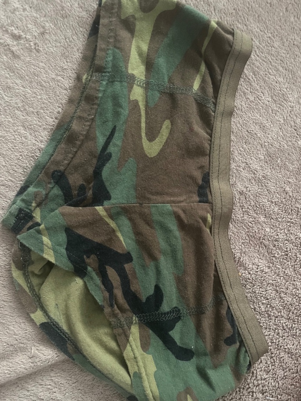 Military commando booty shorts underwear costume